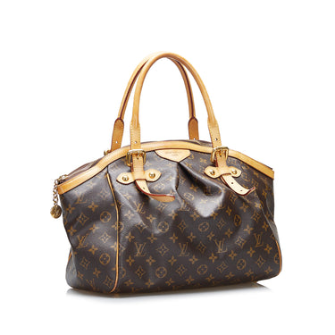 Louis Vuitton Brown Monogram Beverly MM Leather Cloth ref.922066