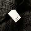 Black Prada Canapa Logo Tessuto Shoulder Bag