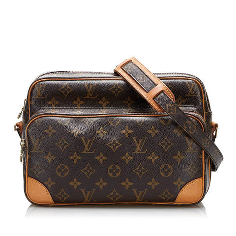 Louis Vuitton LV Nile Monogram Crossbody Leather Canvas Bag Purse -  clothing & accessories - by owner - apparel sale 