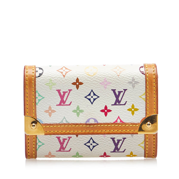 Takashi Murakami White Monogram Multicolore Coated Canvas Belt and Wallet, Handbags and Accessories, 2023