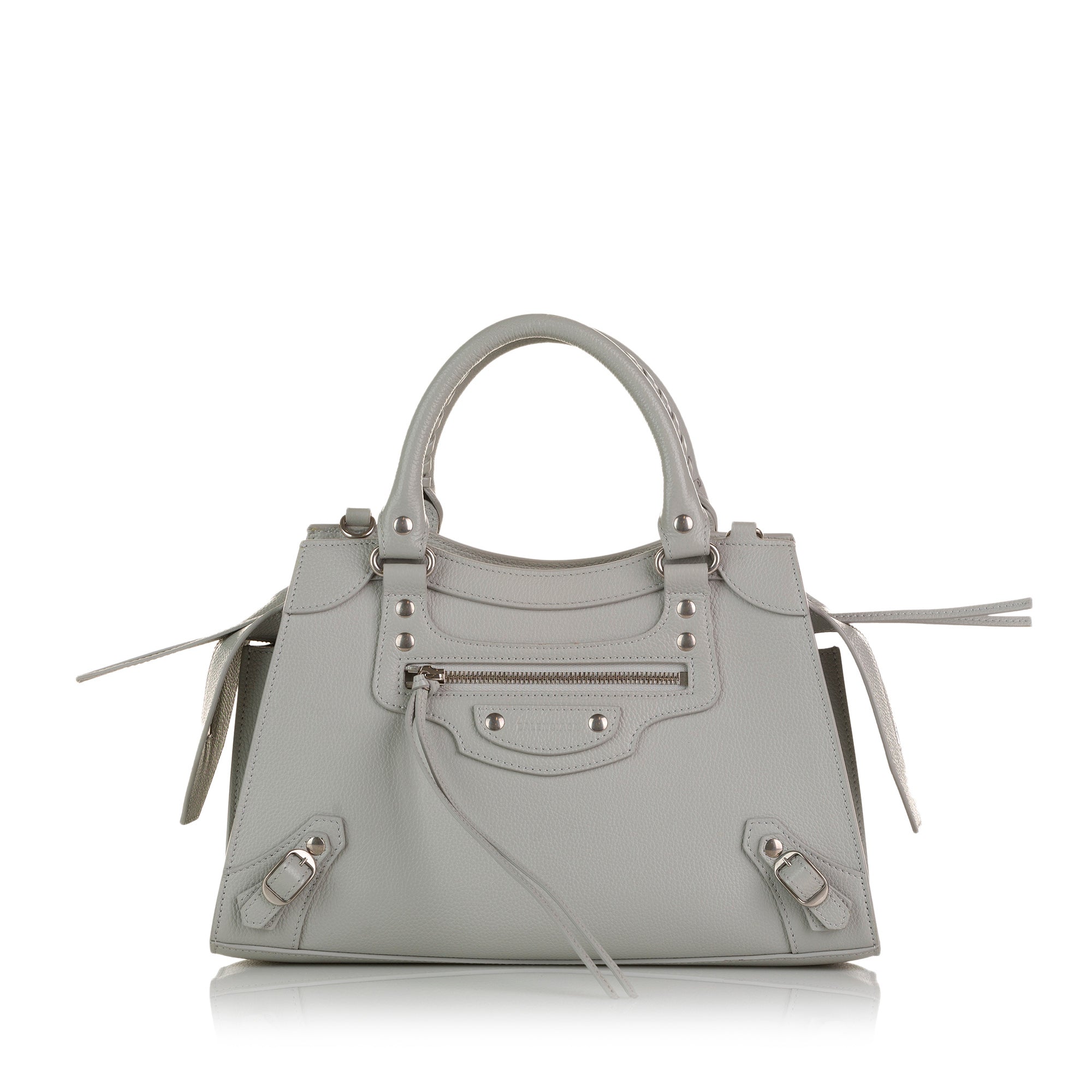 image of Gray Balenciaga Neo Classic City Satchel