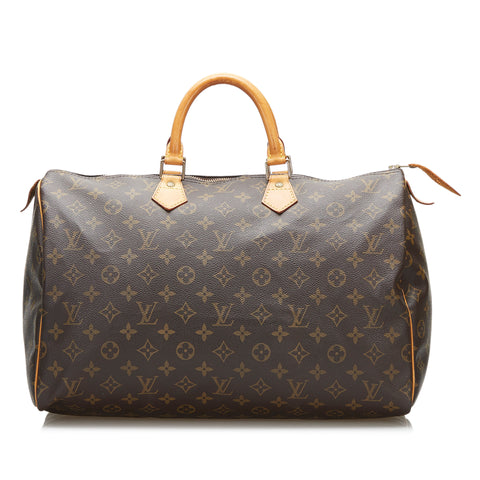 Louis Vuitton Brown Monogram Canvas Boite Chapeaux 50 Gold