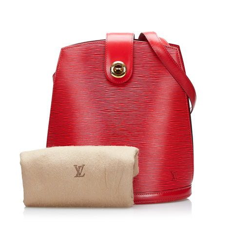 Louis Vuitton Cluny Leather Satchel Cross Body Bag