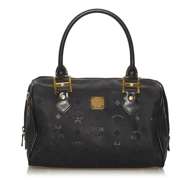 Black MCM Leather Satchel Bag – Designer Revival