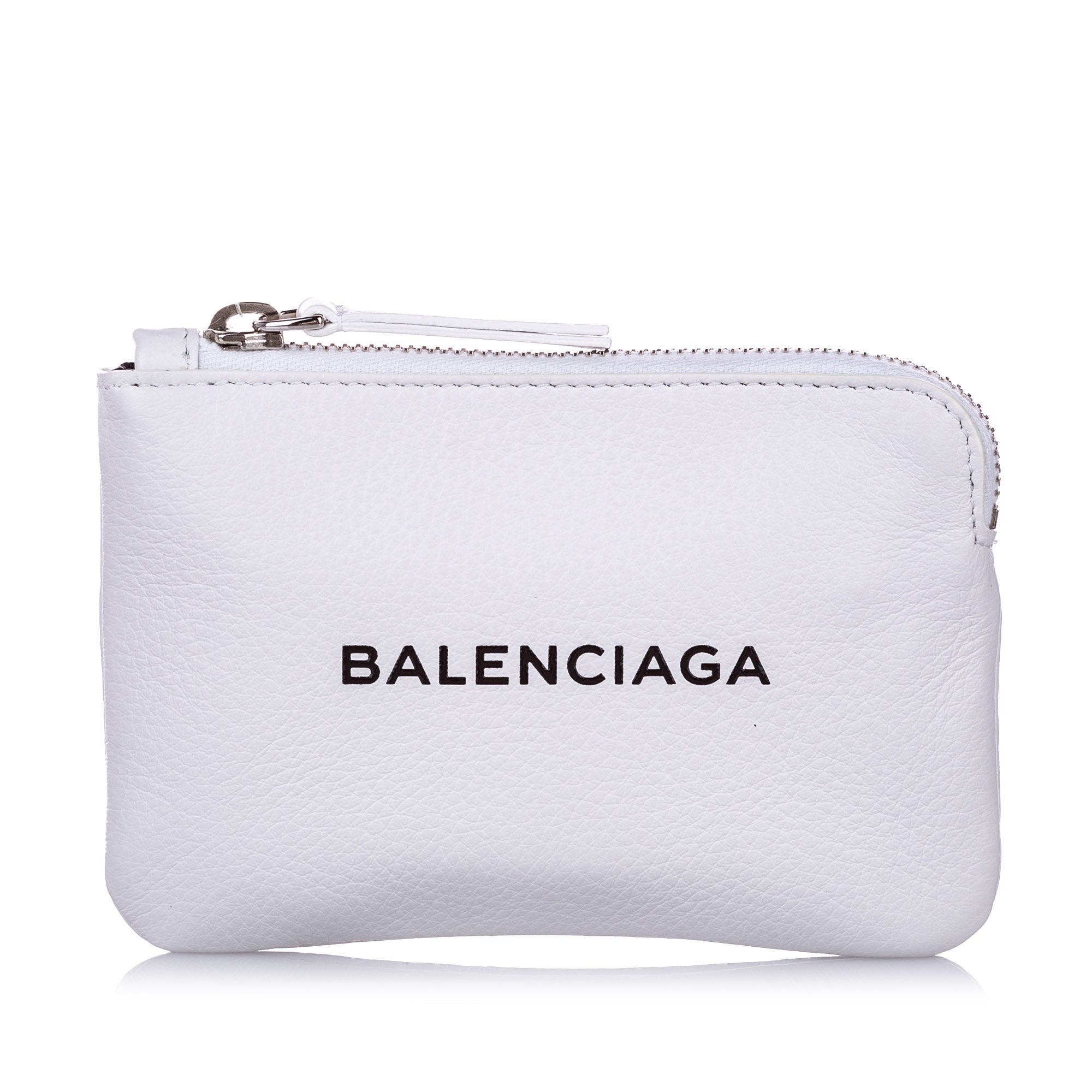 balenciaga leather pouch