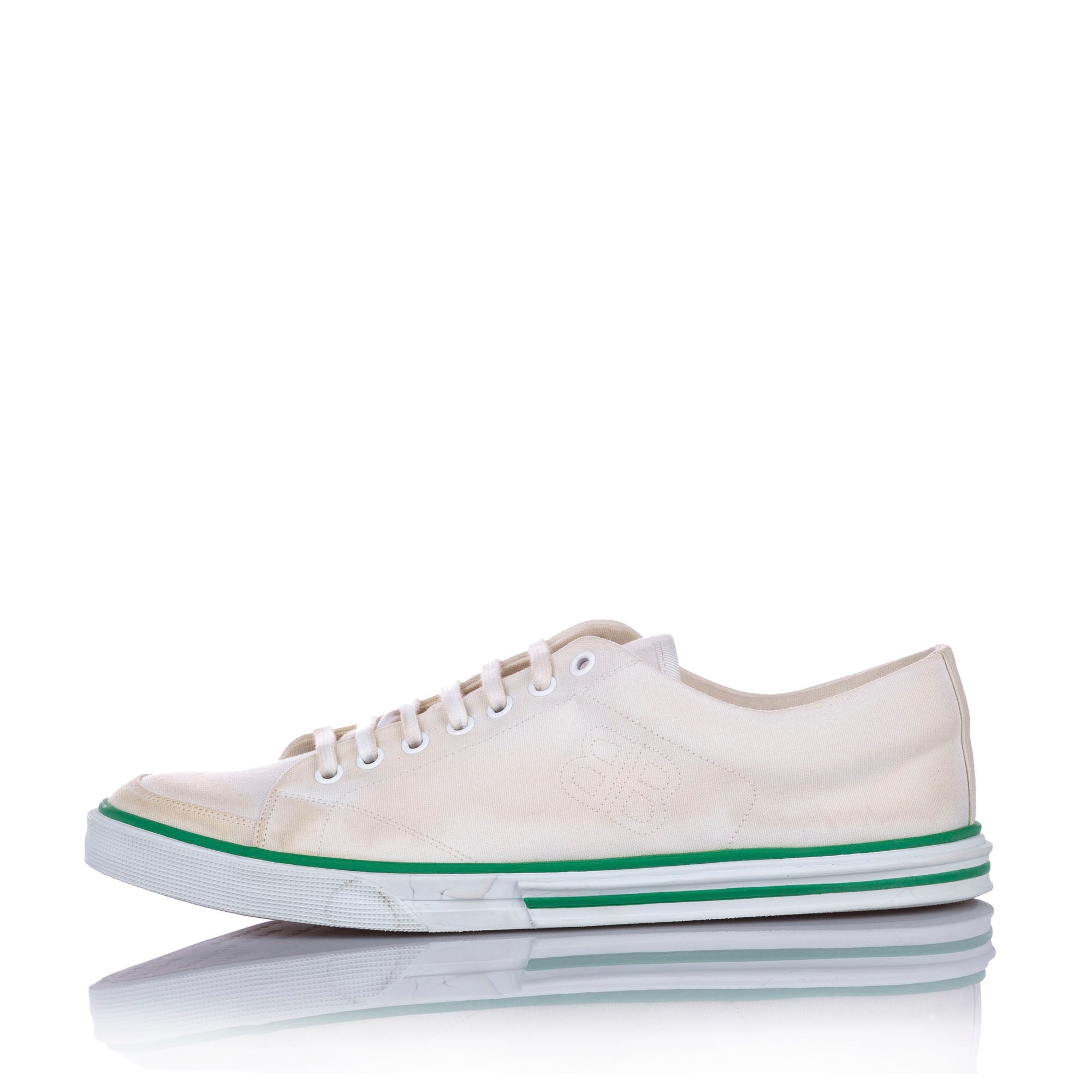White Balenciaga Match Canvas Sneaker 
