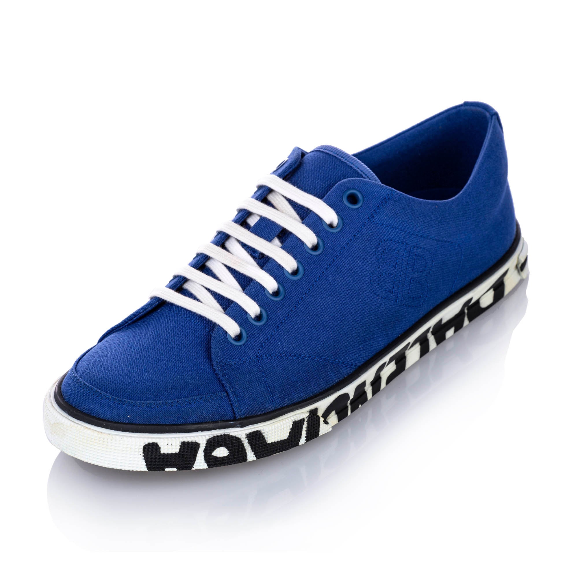 blue balenciaga trainers