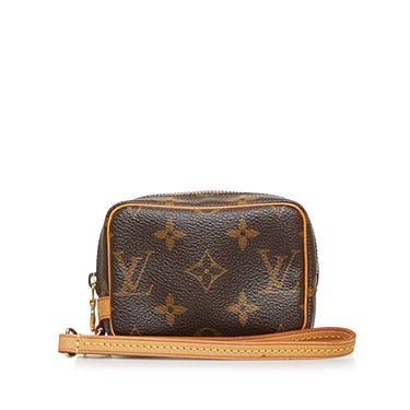 Brown Louis Vuitton x NBA Mongoram Flask Holder