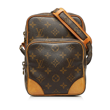 Pre-owned|Louis Vuitton Womens Monogram Coated Canvas Porte Cartes Credit  Pression Brown