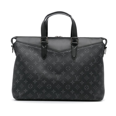 Louis Vuitton Briefcase Explorer Monogram Eclipse Black/Grey in