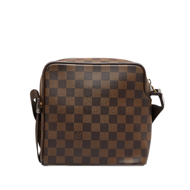 Brown Louis Vuitton Damier Ebene Olav PM Crossbody Bag – Designer