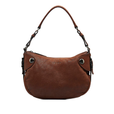 Brown Prada Easy Shoulder Bag – Designer Revival