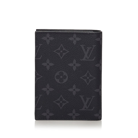 Louis Vuitton Monogram Eclipse Card Holder Black