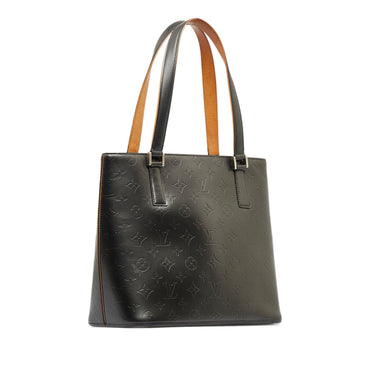 LOUIS VUITTON Alston Shoulder Bag Monogram Mat Leather Ambre BE M55127  70MT257