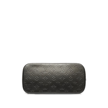 LOUIS VUITTON Alston Shoulder Bag Monogram Mat Leather Ambre BE M55127  70MT257