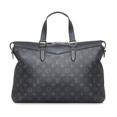 Louis Vuitton - Authenticated Eclipse Handbag - Leather Black Plain for Women, Good Condition