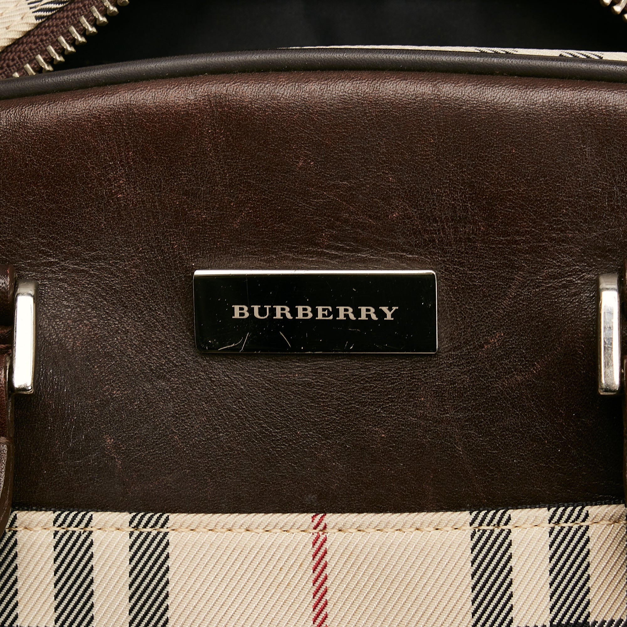 Brown Burberry House Check Handbag – Designer Revival
