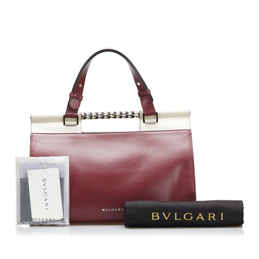 White Bvlgari Serpenti Diamond Blast Crossbody – Designer Revival