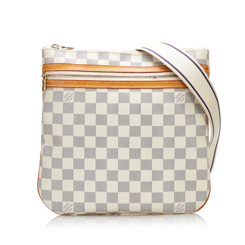 Louis Vuitton Damier Azur Pochette Bosphore White