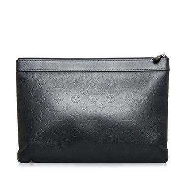 Black Louis Vuitton Monogram Eclipse Pochette Voyage MM Clutch Bag –  Designer Revival