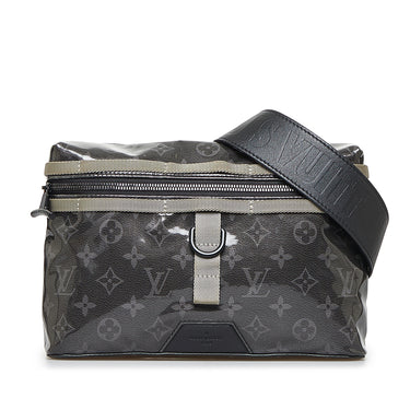 Louis Vuitton Black Monogram Eclipse Bumbag Discovery Fanny Pack Waist Bag  861867