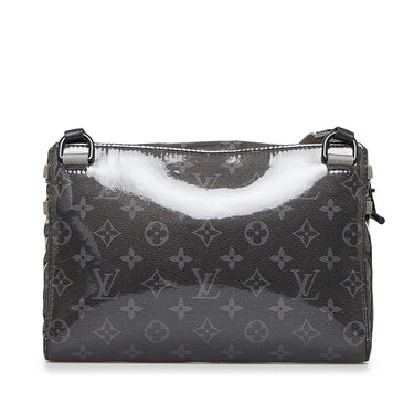 Black Louis Vuitton Monogram Shadow Danube PM Crossbody Bag – Designer  Revival