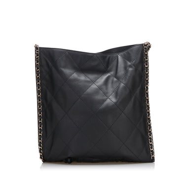 Louis Vuitton Black Calfskin Quilted Leather New Wave Multi -Pochette