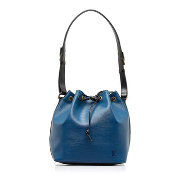 Louis Vuitton Blu/Black Epi Noe Shoulder Bag – Luxury GoRound