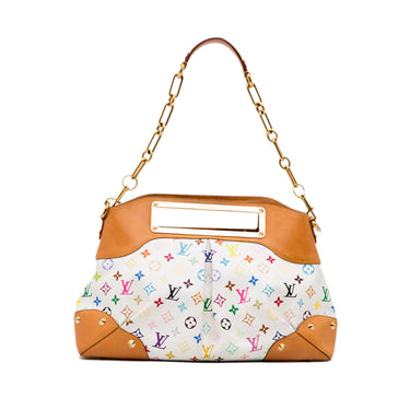 Louis Vuitton Multicolor Judy MM. Made in France.