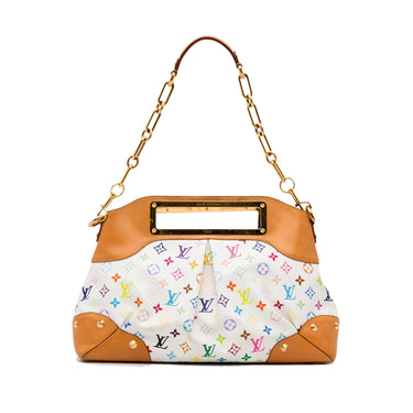 Louis Vuitton Judy GM White Monogram Canvas Multicolor