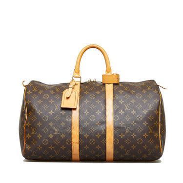 Louis Vuitton Damier Azur Keepall 50 Duffle Bag 38lk824s For Sale