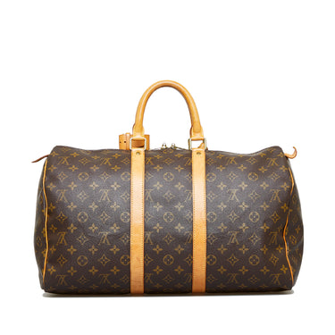 Louis Vuitton Damier Azur Keepall 50 Duffle Bag 38lk824s