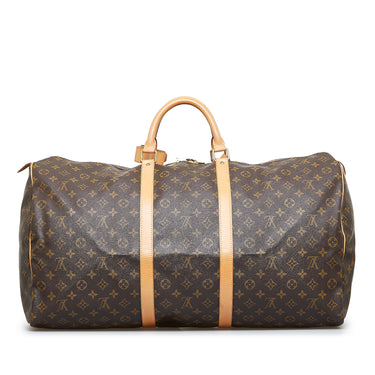 Louis Vuitton Garment Case Brown Canvas Travel Bag (Pre-Owned)