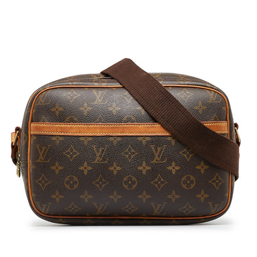 Pre-Owned Louis Vuitton Reporter PM Monogram PMBrown 