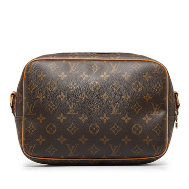 Louis Vuitton - Authenticated Menilmontant Handbag - Synthetic Brown for Women, Very Good Condition