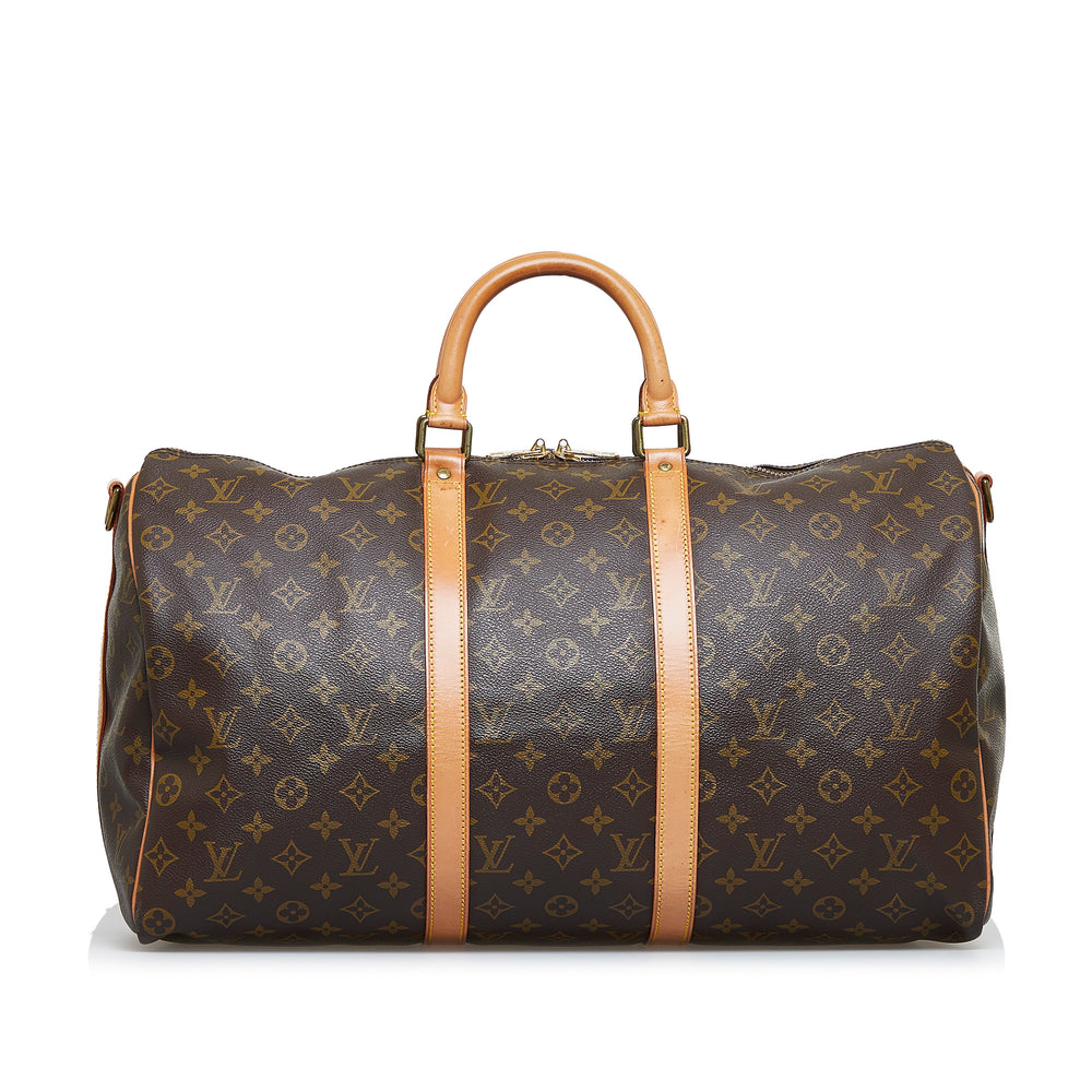 Louis Vuitton Monogram Keepall Bandouliére 50 - Brown Luggage and Travel,  Handbags - LOU761469