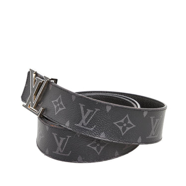 Silver Louis Vuitton Monogram Eclipse Berg Ring