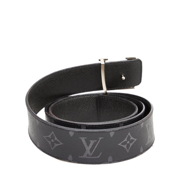 Louis Vuitton Monogram Eclipse Berg M Ring M64242 Black Silver