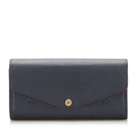 Louis Vuitton Sarah Wallet Black Monogram Empreinte