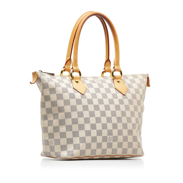 White Louis Vuitton Damier Azur Totally PM Shoulder Bag – Designer Revival