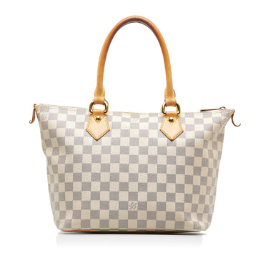 White Louis Vuitton Damier Azur Totally PM Shoulder Bag – Designer Revival
