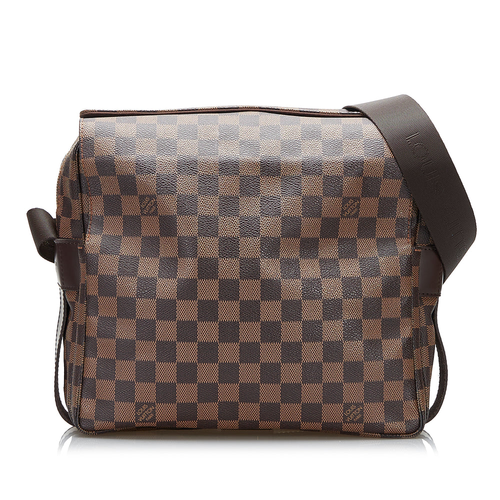 Shop for Louis Vuitton Damier Ebene Canvas Leather Naviglio Messenger Bag -  Shipped from USA