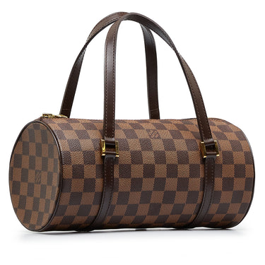 Brown Louis Vuitton Damier Ebene Papillon 30 Shoulder Bag – Designer Revival