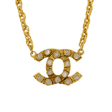 Gold Chanel Rue Cambon Pendant Necklace – Designer Revival