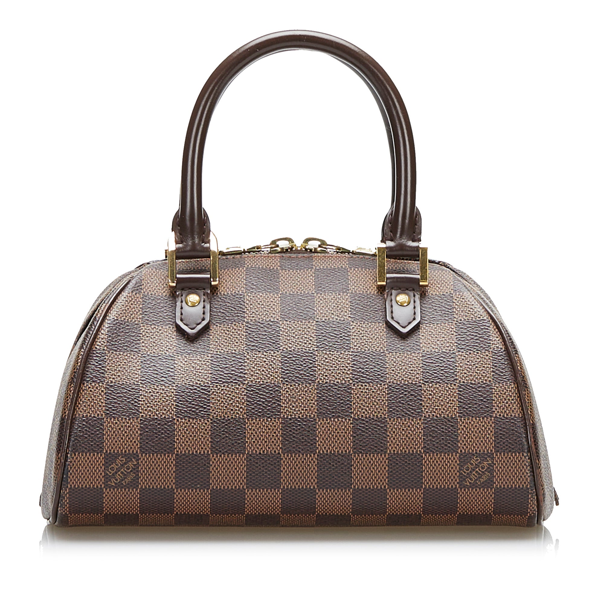 Pre-Owned Louis Vuitton Broadway Damier Ebene Shoulder Bag - Very