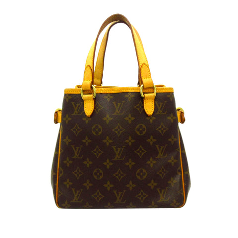 Louis Vuitton Monogram Batignolles Horizontal Shopper Bag Brown