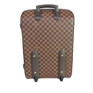 Brown Louis Vuitton Damier Ebene Pegase 60 Travel Bag