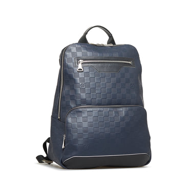 LOUIS VUITTON Avenue Sling Damier Graphite Backpack Bag Black