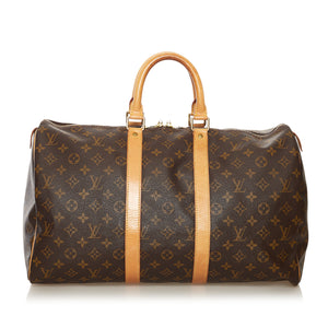 Louis Vuitton 2000 pre-owned Monogram Keepall 55 Travel Bag - Farfetch