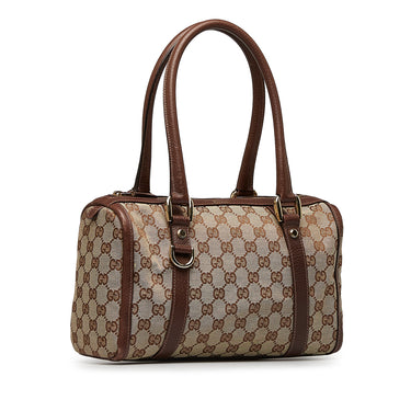 Brown Gucci GG Canvas Web Joy Boston – Designer Revival